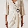 Shona Joy Ortiz Drape Kimono Mini Dress