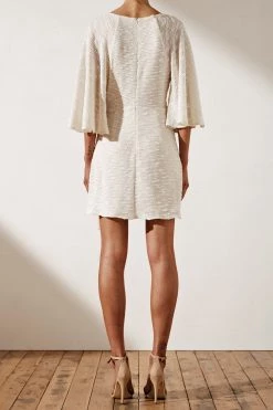 Shona Joy Ortiz Drape Kimono Mini Dress