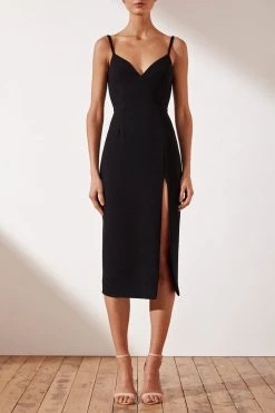 Shona Joy Andrea Fitted Cocktail Dress W Belt 14 Shona Joy Andrea Fitted Cocktail Dress W Belt