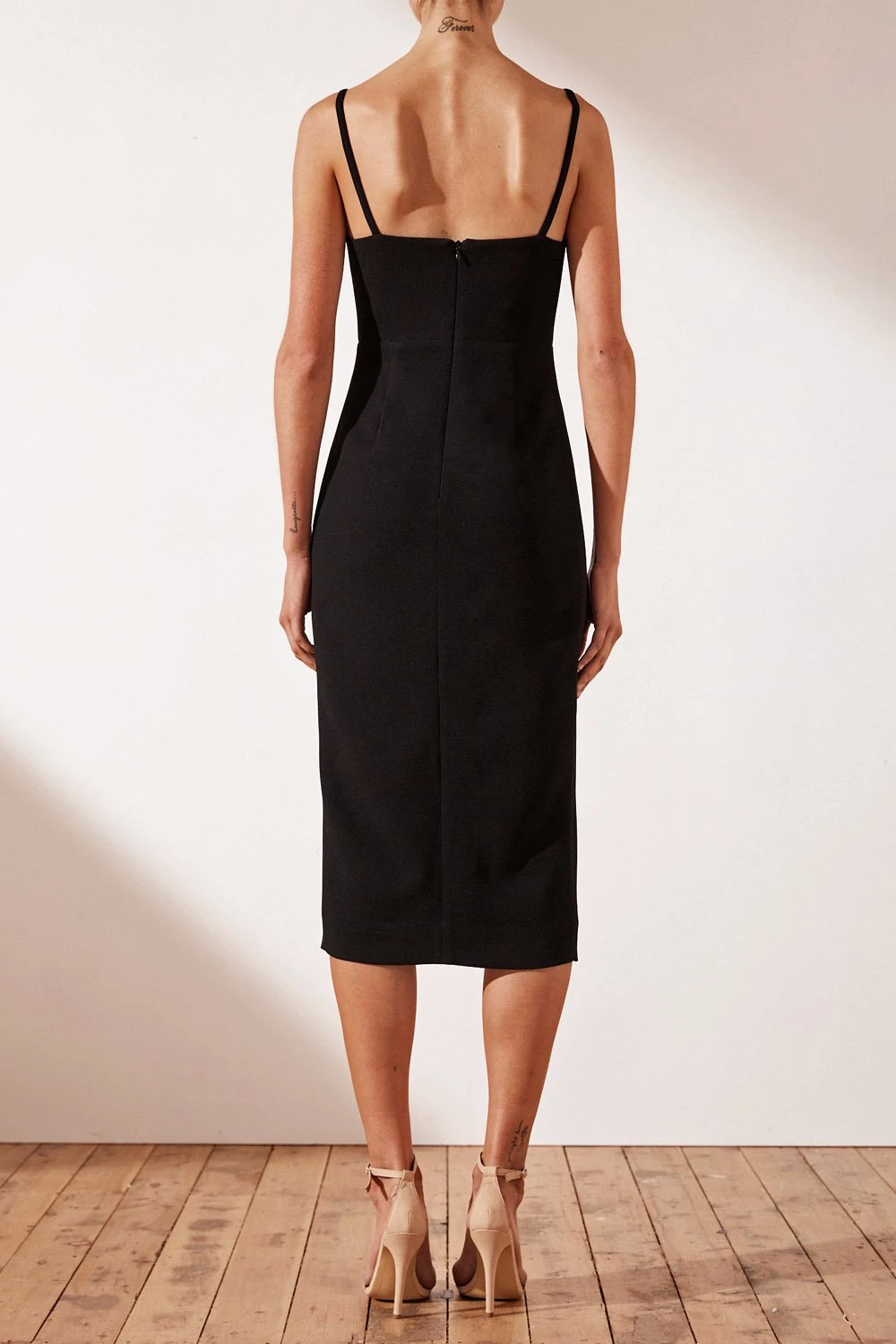 Shona Joy Andrea Fitted Cocktail Dress W Belt 7 Shona Joy Andrea Fitted Cocktail Dress W Belt