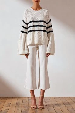 Shona Joy Hyatt Bell Sleeve Jumper