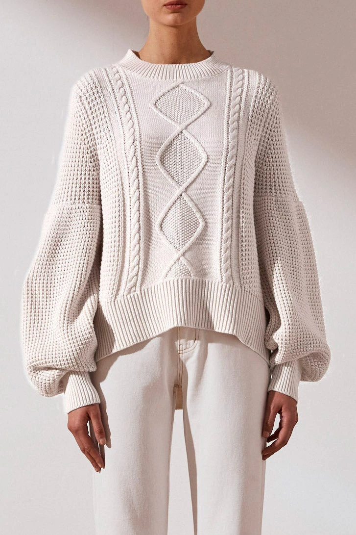 Shona Joy Grafton Balloon Sleeve Jumper 3 Shona Joy Grafton Balloon Sleeve Jumper