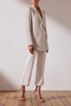 Shona Joy Double Breasted Blazer W Belt