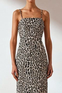 Shona Joy Ziggy Fitted Midi Dress 11 Shona Joy Ziggy Fitted Midi Dress