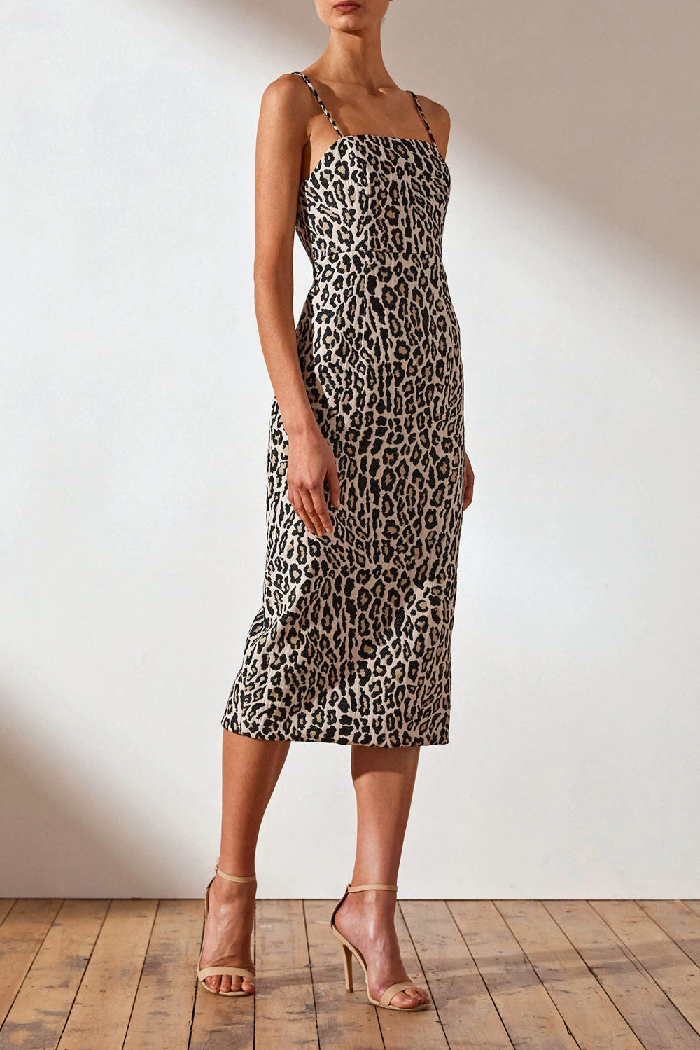 Shona Joy Ziggy Fitted Midi Dress 5 Shona Joy Ziggy Fitted Midi Dress