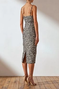 Shona Joy Ziggy Fitted Midi Dress 10 Shona Joy Ziggy Fitted Midi Dress