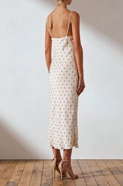 Shona Joy Odell Bias Cowl Midi Dress
