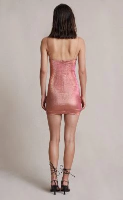 Bec And Bridge Party Rock Mini Dress Lurex