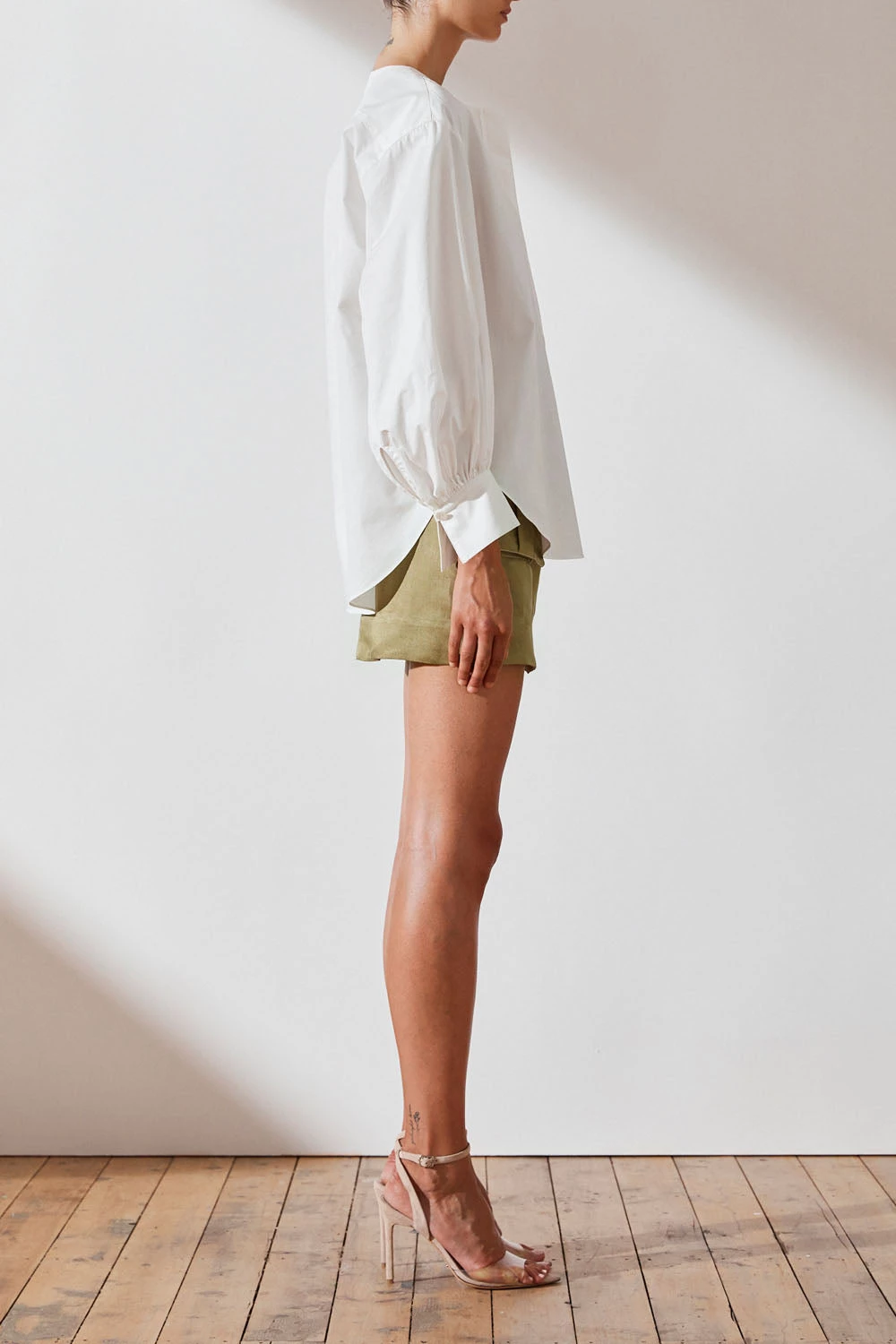 Shona Joy Drake Balloon Sleeve Shirt 6 Shona Joy Drake Balloon Sleeve Shirt