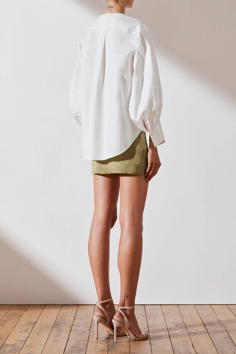 Shona Joy Drake Balloon Sleeve Shirt 7 Shona Joy Drake Balloon Sleeve Shirt