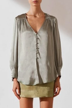 Shona Joy Joan Long Sleeve Blouse