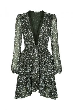 Shona Joy Jarrett Tie Front Mini Dress 15 Shona Joy Jarrett Tie Front Mini Dress