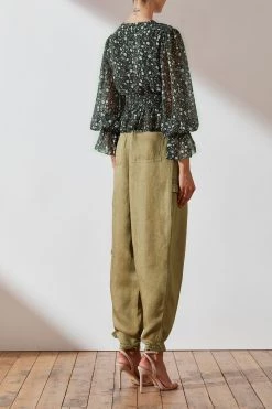 Shona Joy Jarrett Shirred Blouse 12 Shona Joy Jarrett Shirred Blouse