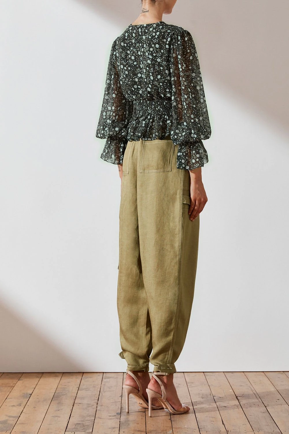 Shona Joy Jarrett Shirred Blouse 7 Shona Joy Jarrett Shirred Blouse