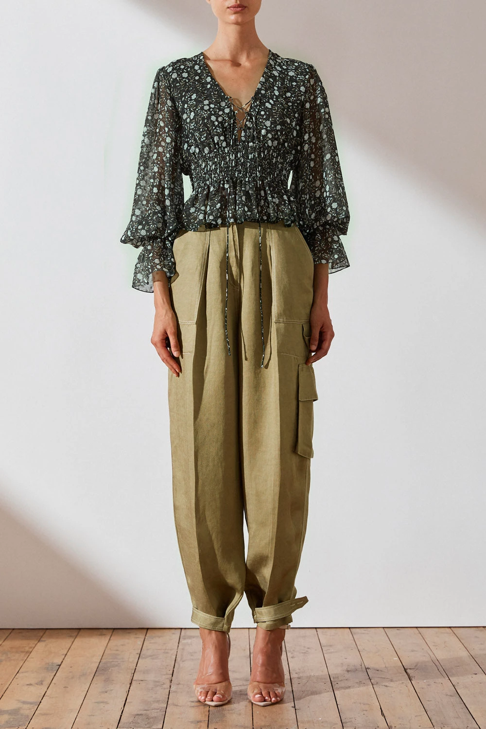 Shona Joy Jarrett Shirred Blouse 4 Shona Joy Jarrett Shirred Blouse