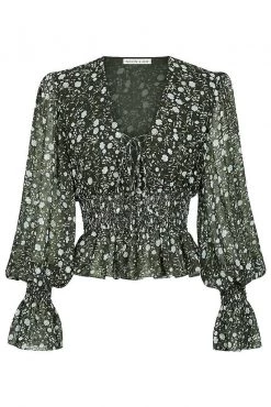 Shona Joy Jarrett Shirred Blouse 13 Shona Joy Jarrett Shirred Blouse