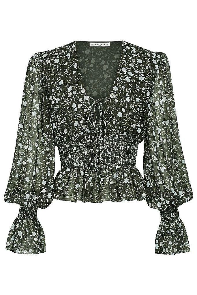 Shona Joy Jarrett Shirred Blouse 8 Shona Joy Jarrett Shirred Blouse