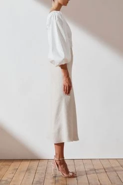 Shona Joy Shaw Bias Midi Skirt