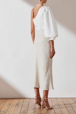 Shona Joy Shaw Bias Midi Skirt