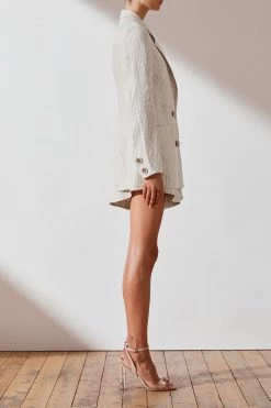 Shona Joy Shaw Relaxed Double Breasted Blazer