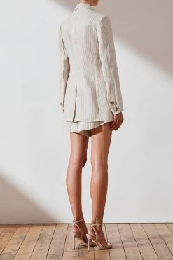 Shona Joy Shaw Relaxed Double Breasted Blazer