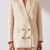Shona Joy Ellington Double Breasted Suit Jacket