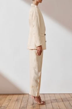 Shona Joy Ellington Double Breasted Suit Jacket