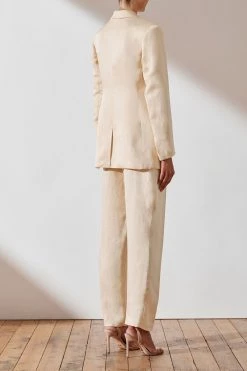 Shona Joy Ellington Double Breasted Suit Jacket