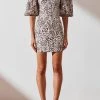 Shona Joy Dahlia OTS Fitted Mini Dress