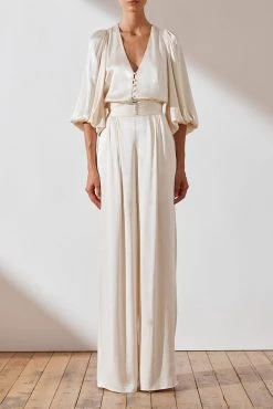 Shona Joy Joan Relaxed Tuxedo Pant