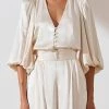 Shona Joy Joan Tie Front Blouse