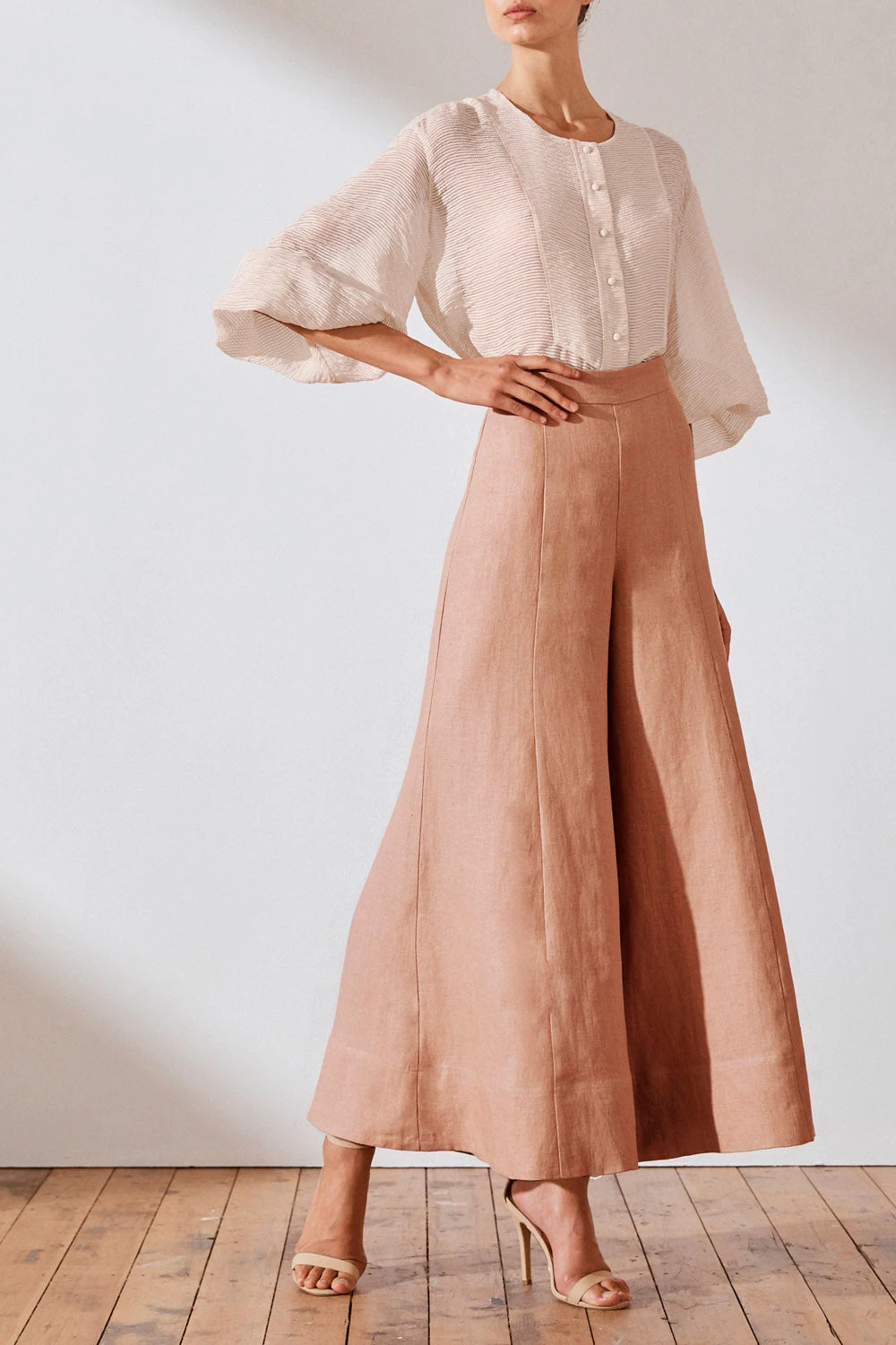 Shona Joy Savannah Flared Palazzo Pant 4 Shona Joy Savannah Flared Palazzo Pant