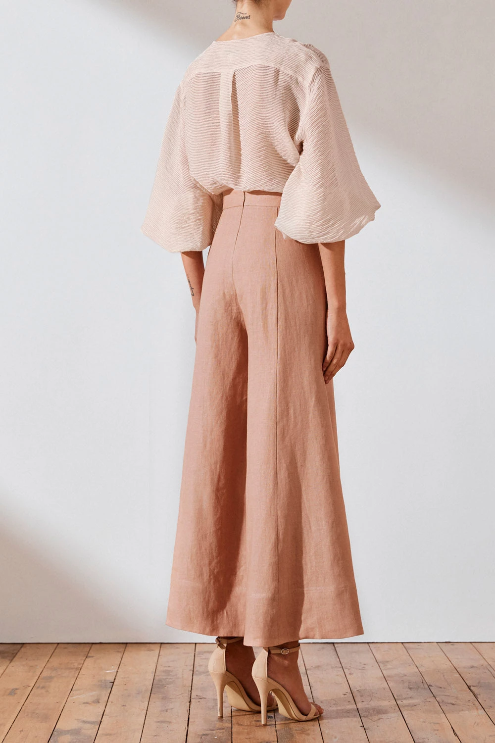 Shona Joy Savannah Flared Palazzo Pant 6 Shona Joy Savannah Flared Palazzo Pant