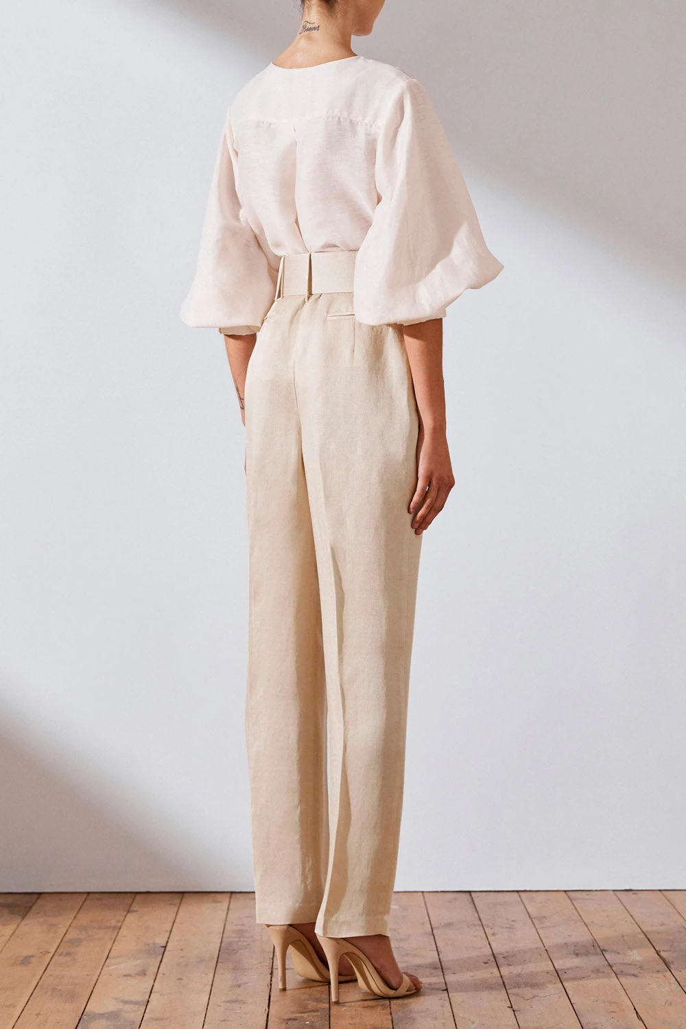 Shona Joy Wren Linen Tailored Trousers 5 Shona Joy Wren Linen Tailored Trousers