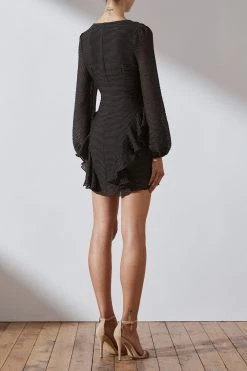 Shona Joy Charlotte Ruffle Mini Dress