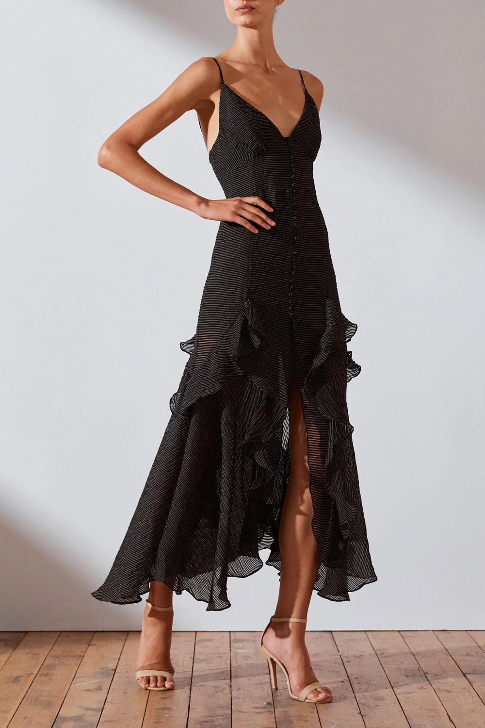 Shona Joy Charlotte Cocktail Midi Dress 4 Shona Joy Charlotte Cocktail Midi Dress