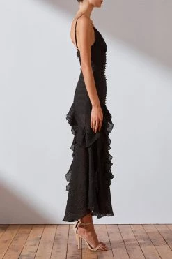 Shona Joy Charlotte Cocktail Midi Dress 9 Shona Joy Charlotte Cocktail Midi Dress