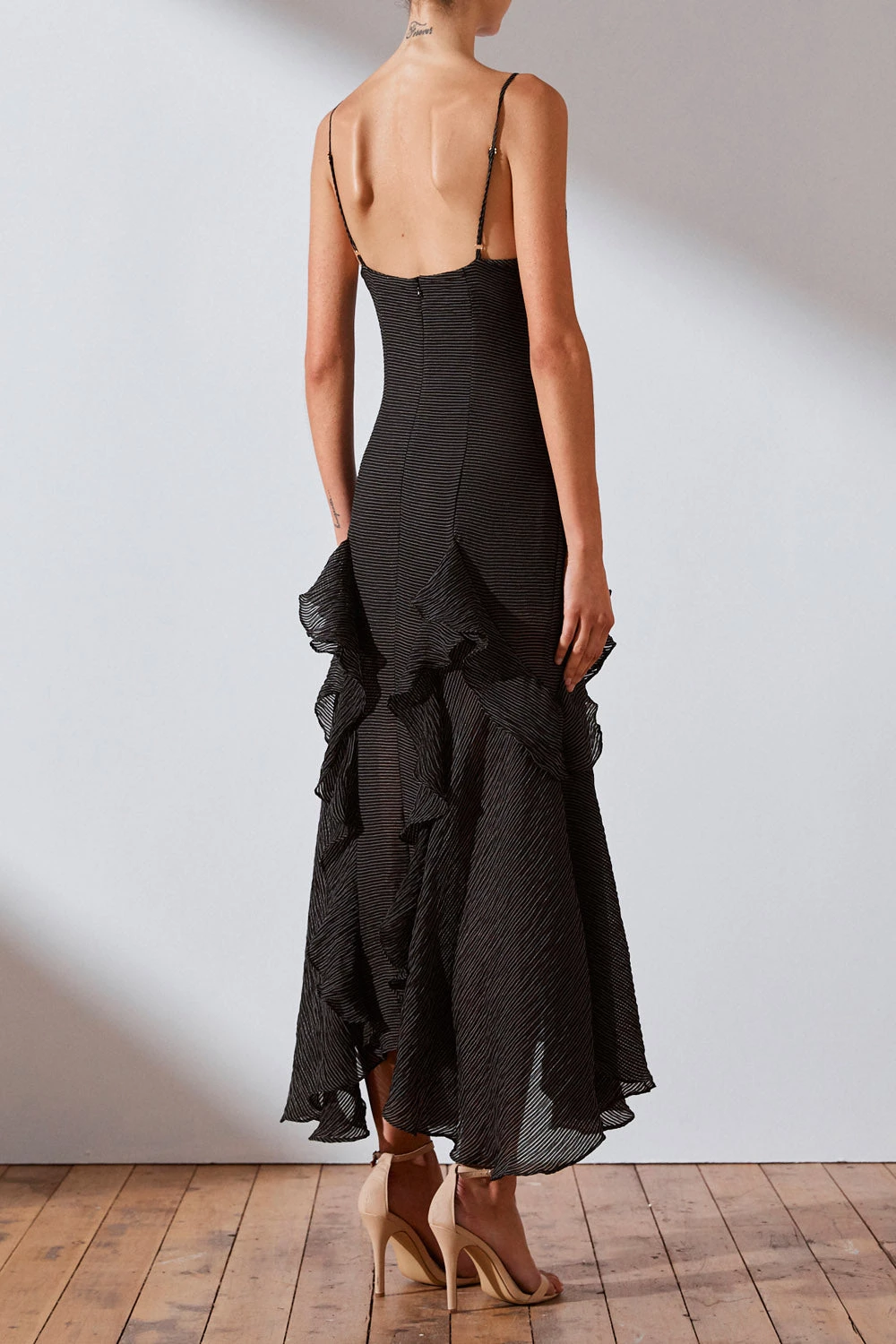 Shona Joy Charlotte Cocktail Midi Dress 6 Shona Joy Charlotte Cocktail Midi Dress