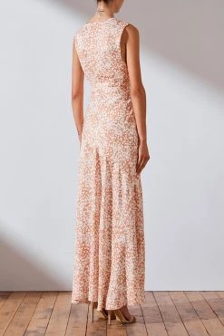 Shona Joy Heather Plunge Midi Dress