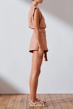 Shona Joy Savannah Linen Boiler Suit 11 Shona Joy Savannah Linen Boiler Suit