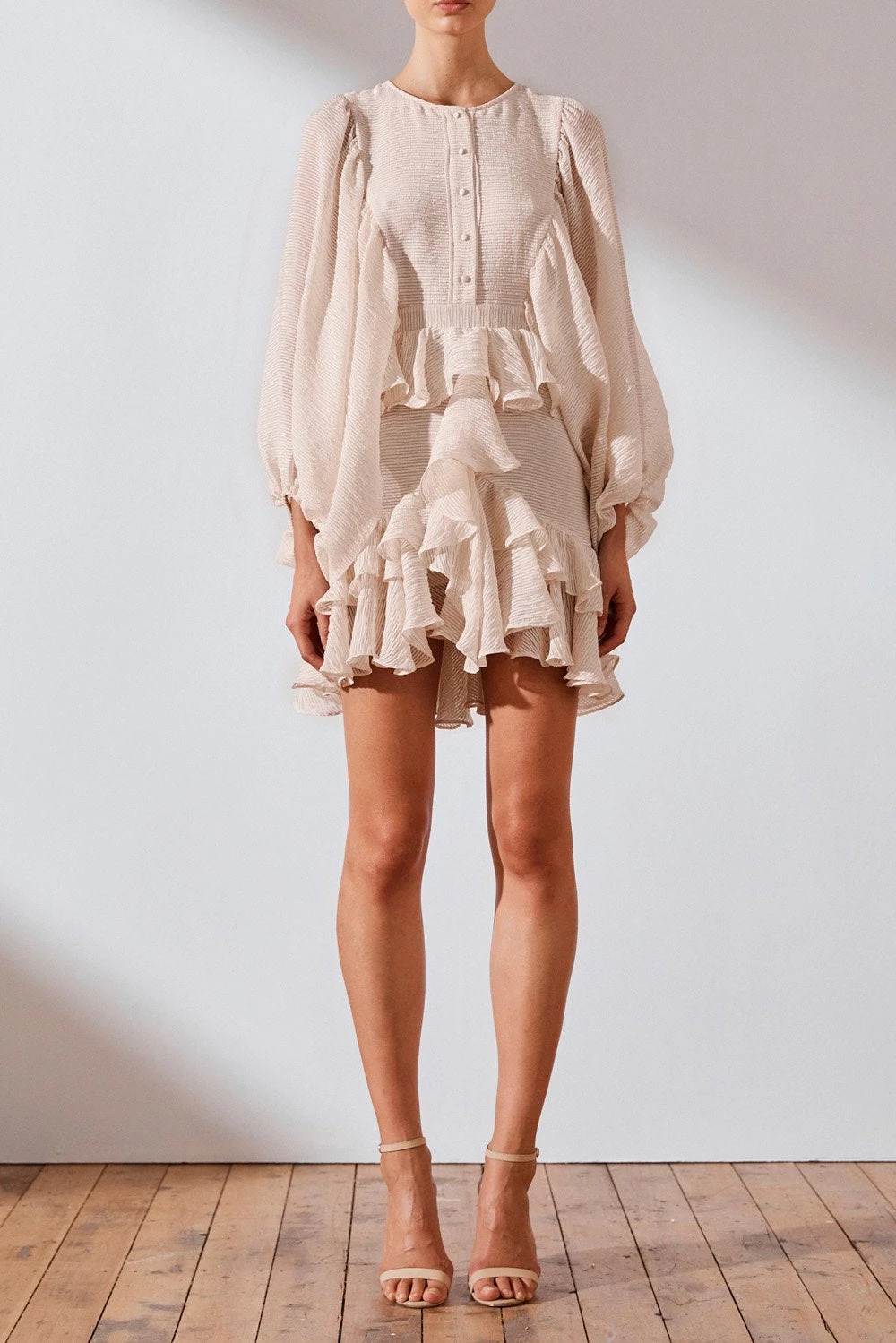 Shona Joy Charlotte Drape Sleeve Mini Dress 9 Shona Joy Charlotte Drape Sleeve Mini Dress