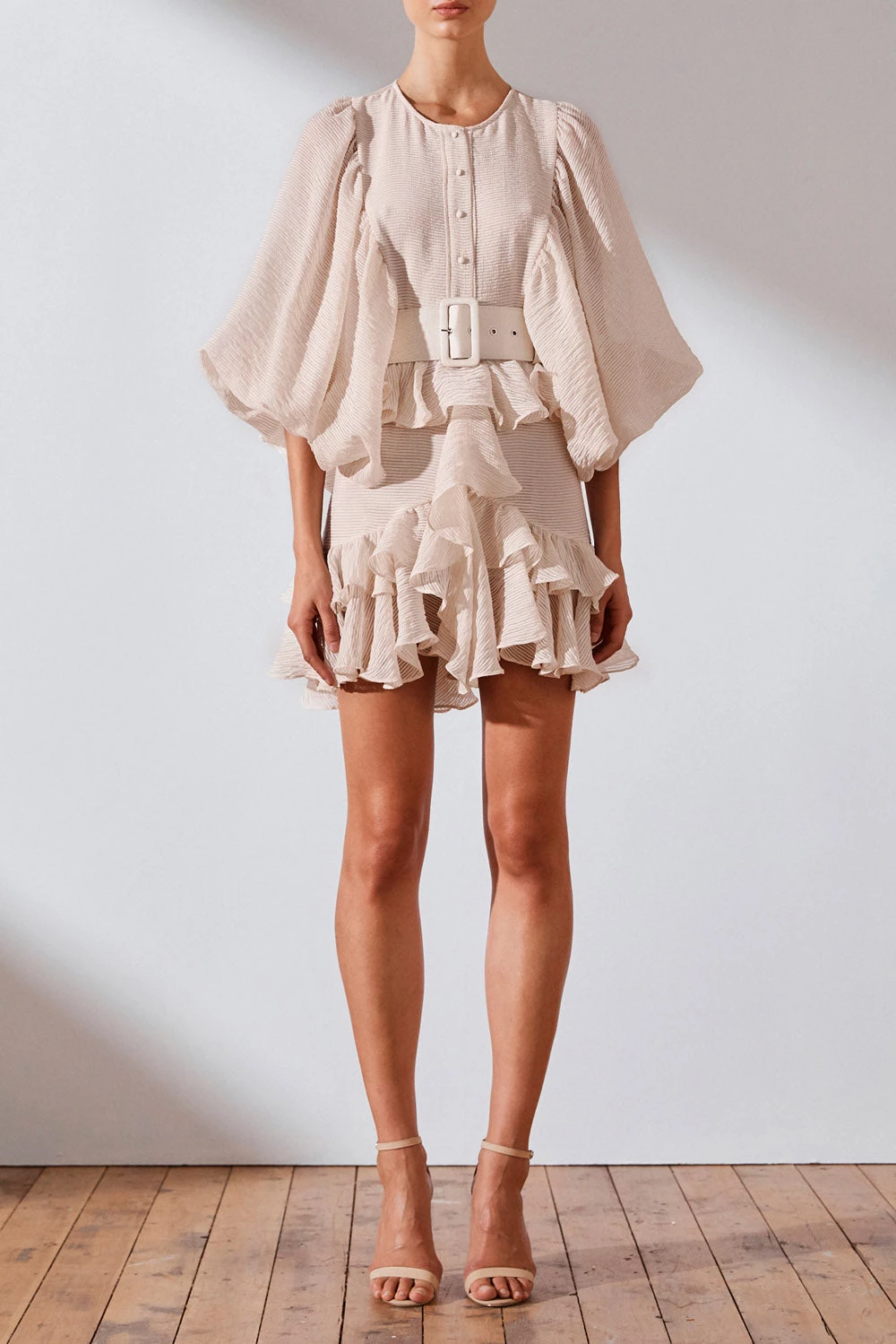 Shona Joy Charlotte Drape Sleeve Mini Dress 3 Shona Joy Charlotte Drape Sleeve Mini Dress