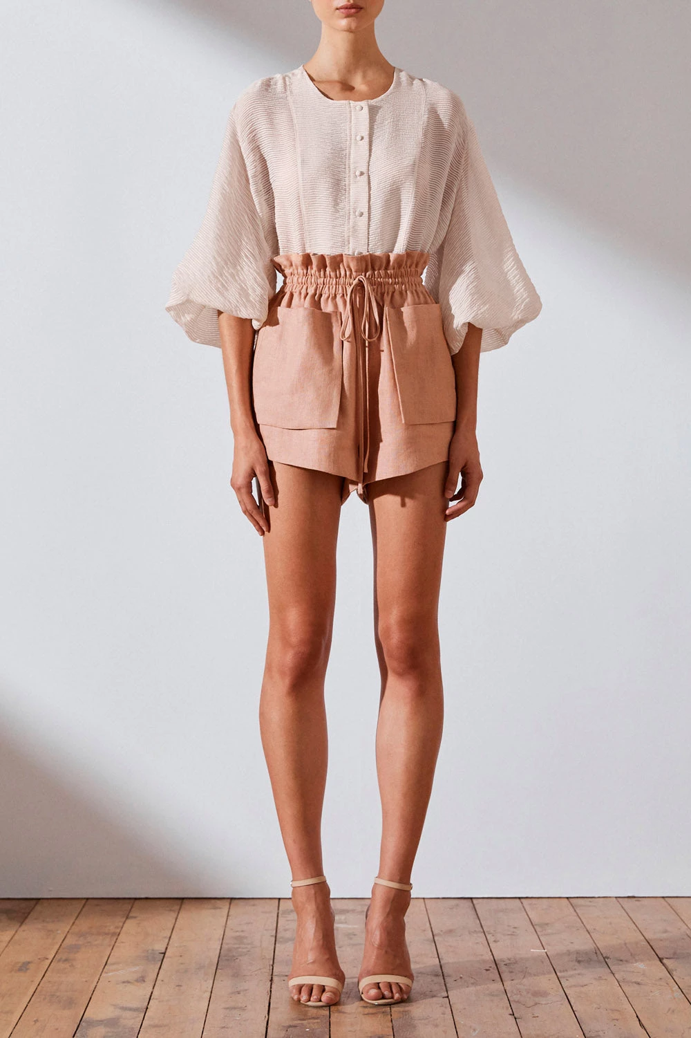 Shona Joy Charlotte Balloon Sleeve Blouse 4 Shona Joy Charlotte Balloon Sleeve Blouse