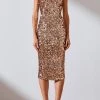 Shona Joy Faye Cocktail Midi Dress