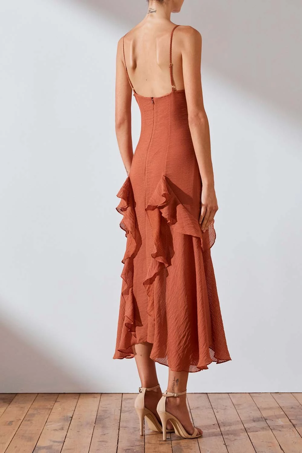 Shona Joy Charlotte Cocktail Midi Dress 7 Shona Joy Charlotte Cocktail Midi Dress