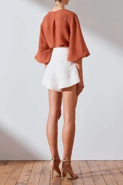 Shona Joy Savannah Flared Mini Shorts