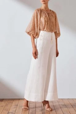 Shona Joy Savannah Linen Sailor Pant