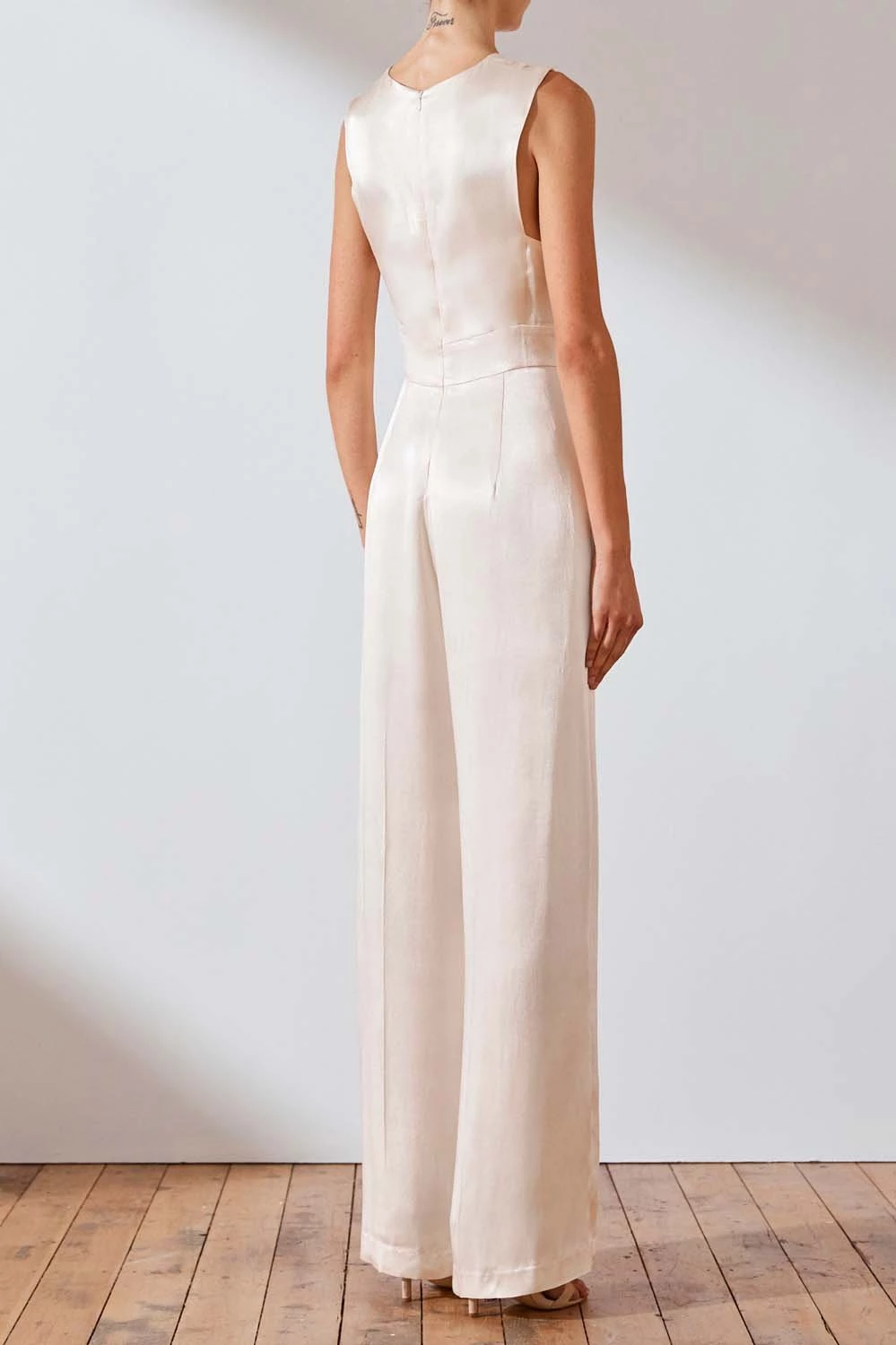 Shona Joy Jefferson Plunged Jumpsuit 7 Shona Joy Jefferson Plunged Jumpsuit