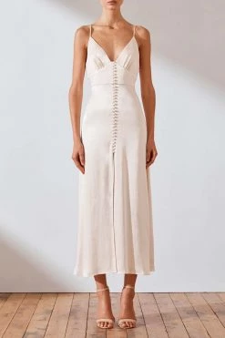 Shona Joy Jefferson Cocktail Midi Dress