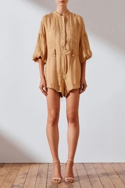 Shona Joy Daisy Balloon Sleeve Boiler Suit 14 Shona Joy Daisy Balloon Sleeve Boiler Suit